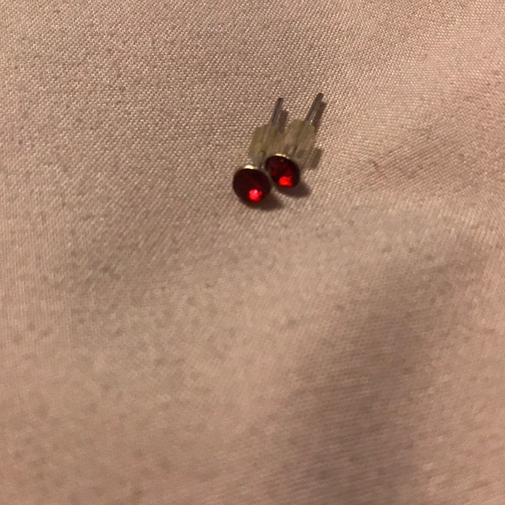 💎 5/$10 All Jewelry💎 Small Red Studs
